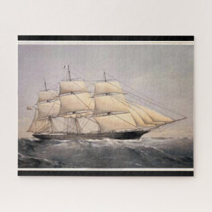 City of Adelaide Klipper-Schiff 1800er Puzzle