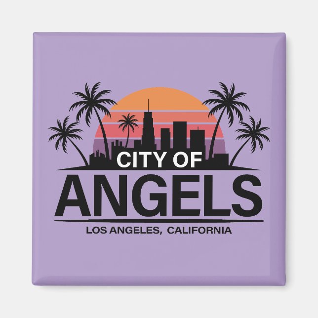 City of Angels, Los Angeles, California Magnet (Vorne)