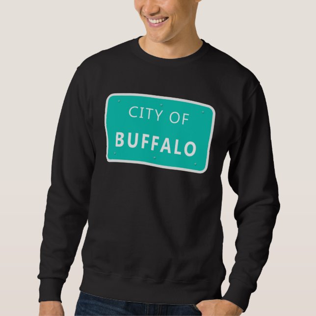 City of Buffalo Ny Queen City 716 Men and Women Sweatshirt (Vorderseite)
