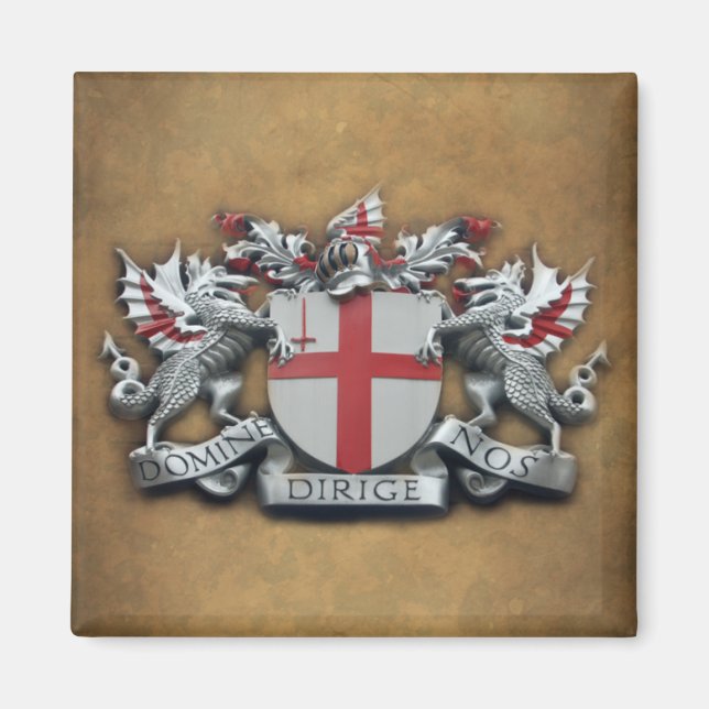 City of London Arms Magnet (Vorne)