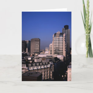 City of London Skyline Dankeskarte