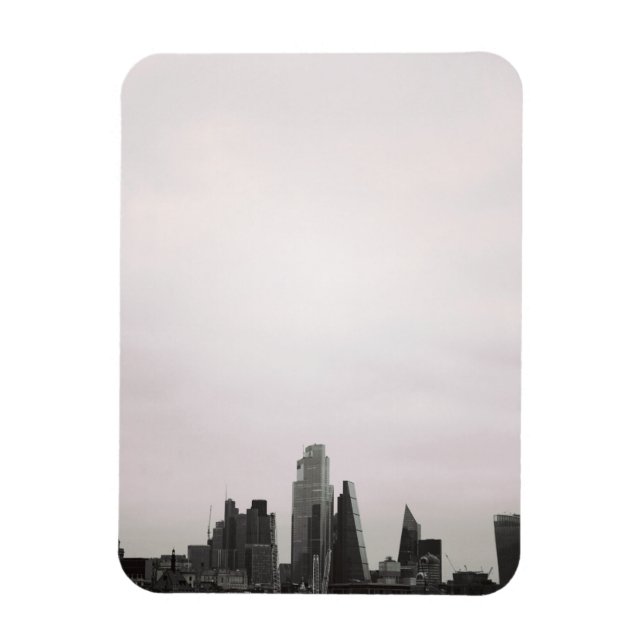 City of London Skyline Magnet (Vertikal)