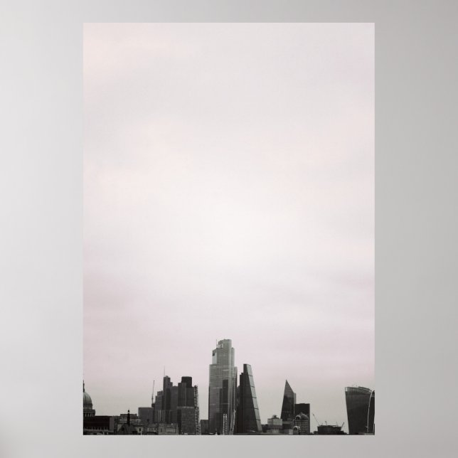 City of London Skyline Poster (Vorne)