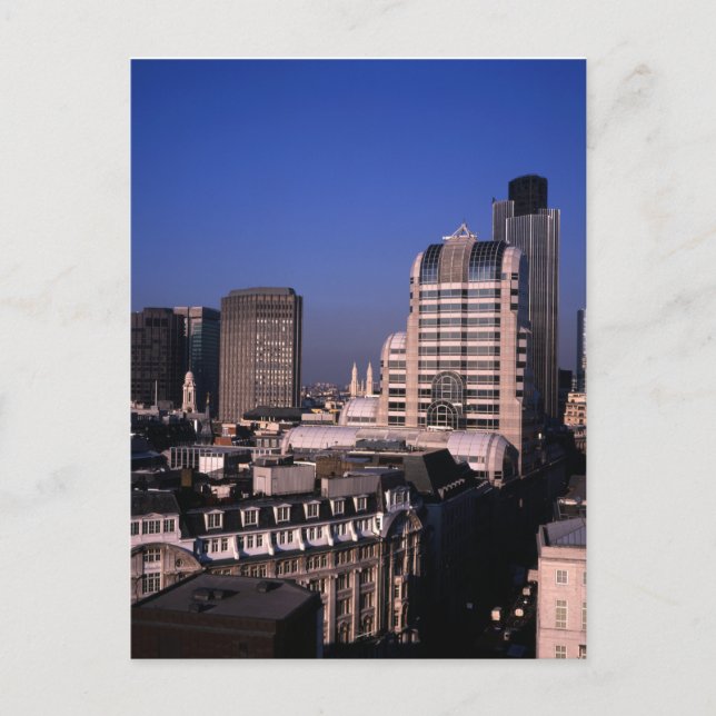 City of London Skyline Postkarte (Vorderseite)