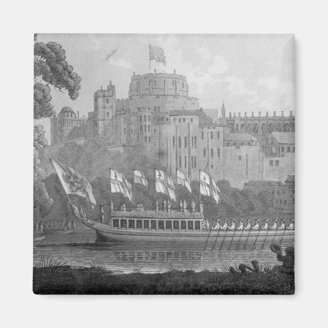 City of London Staat Barge Magnet (Vorne)