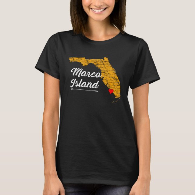 City of MARCO ISLAND FLORIDA Vacation Souvenir  Gr T-Shirt (Vorderseite)