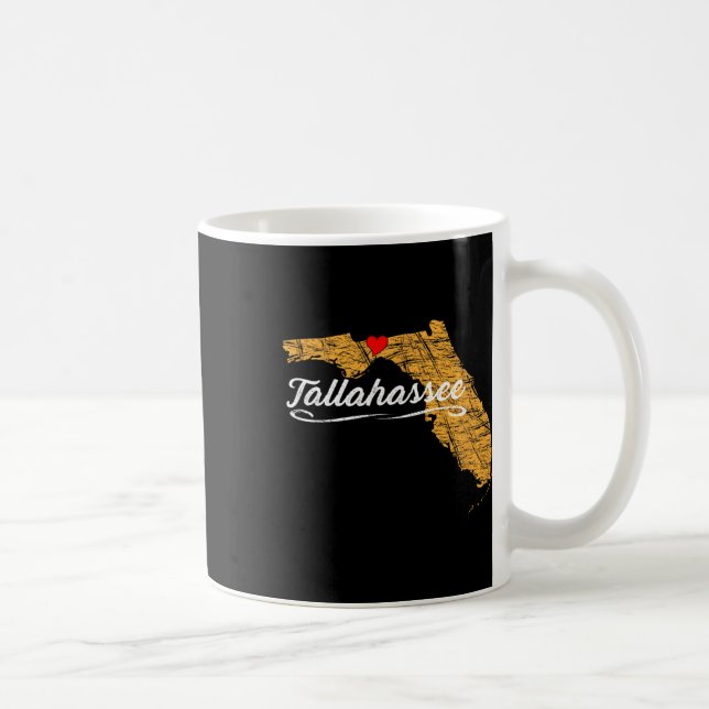 City Of Tallahee Florida Vacation Souvenir Graphic Kaffeetasse (Rechts)