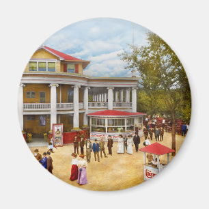 City - OH - The Chester Park Club House 1909 Magnet