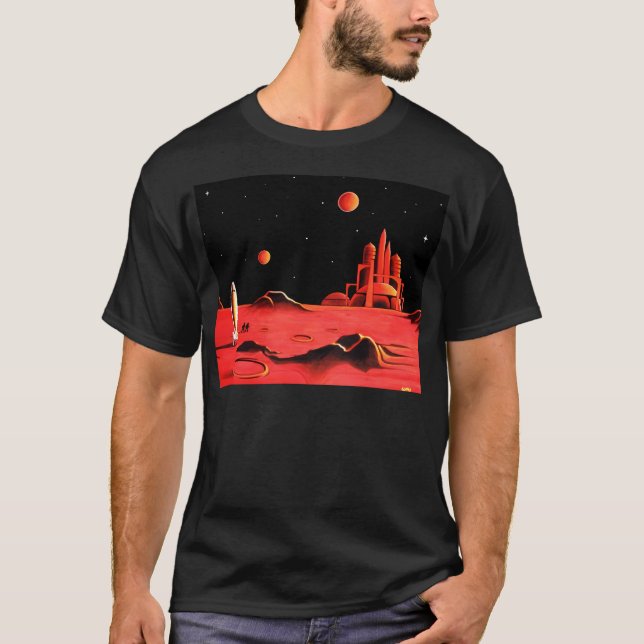 City On Mars T-Shirt (Vorderseite)