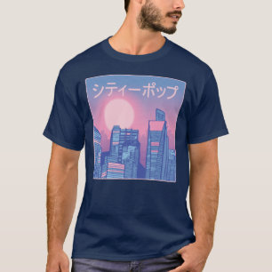 City Pop Japanische Musik T-Shirt