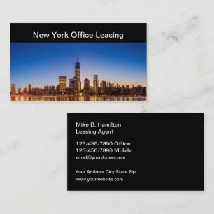 City Real Anwesen Agent Business Cards Visitenkarte