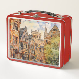 City Road Old House Architektur #73 Metall Brotdose