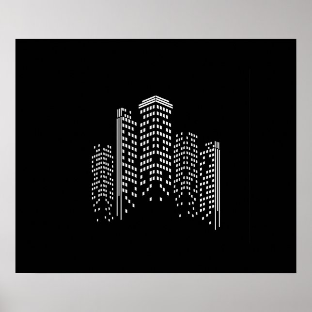 City Scape Poster (Vorne)
