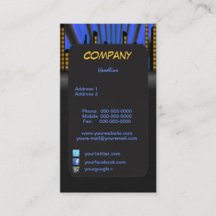 City Scapes Business Card Visitenkarte