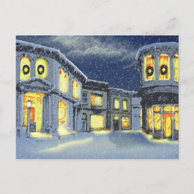 City Sidewalks Postkarte (Vorderseite)