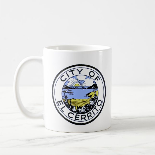 City Siegel El Cerrito, California Coffee Tasse (Links)