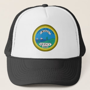 City Siegel of Quincy, Massachusetts Truckerkappe
