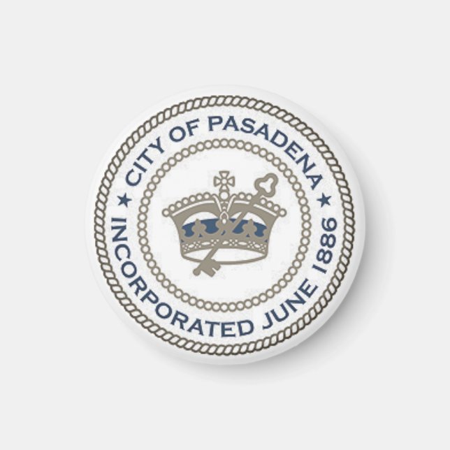 City Siegel Pasadena, Kalifornien Magnet (Vorne)