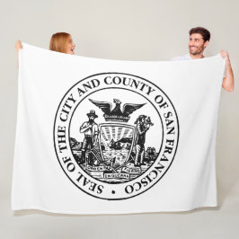 City Siegel San Francisco (Kalifornien, USA) Fleecedecke