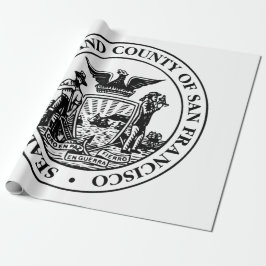 City Siegel San Francisco (Kalifornien, USA) Geschenkpapier