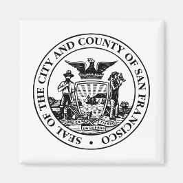 City Siegel San Francisco (Kalifornien, USA) Magnet