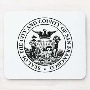 City Siegel San Francisco (Kalifornien, USA) Mousepad