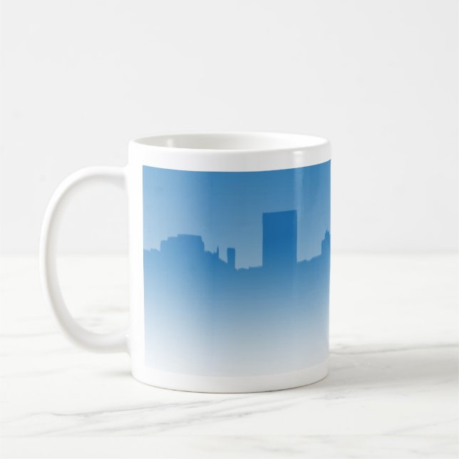 City Skyline Graphic Tasse (Links)