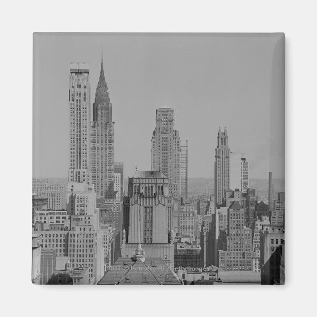 City Skyline Magnet (Vorne)
