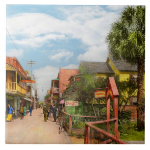 City - St Augustine Florida - Gemütliches Gasthau Fliese