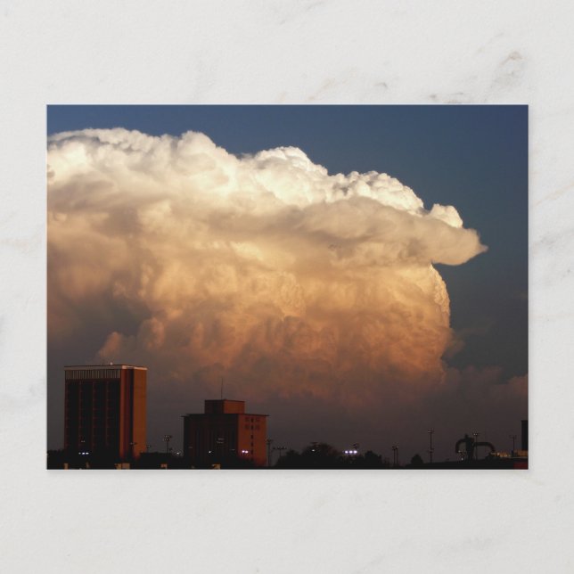 City Storm Postcard Postkarte (Vorderseite)