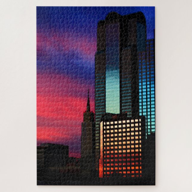 City Sunset Puzzle (Vertikal)