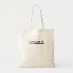 City Town Staat Country Zuhause I Liebe Chicago Tragetasche