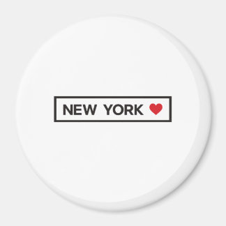 City Town Staat Country Zuhause I Liebe New York Magnet