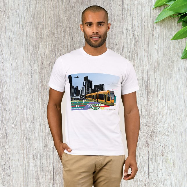 City Tram Mens T - Shirt (Von Creator hochgeladen)