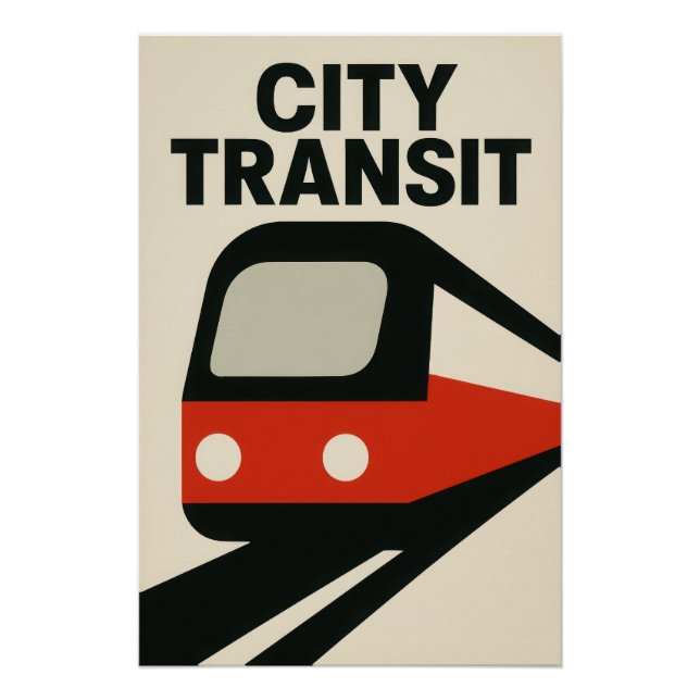 City Transit - Metro Poster (Vorderseite)