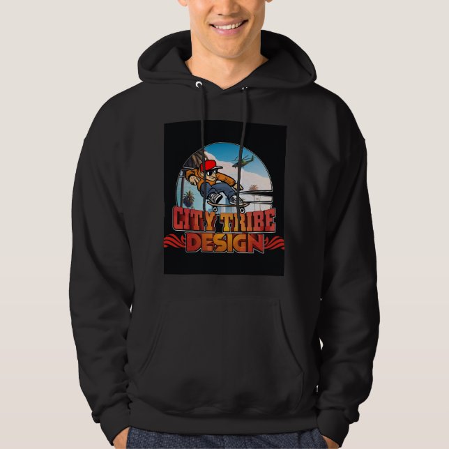 City Tribe hoodie (Vorderseite)
