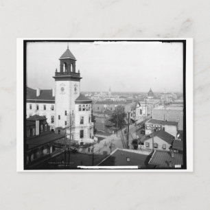 City View of Jacksonville, FL 1904 Vintag Postkarte