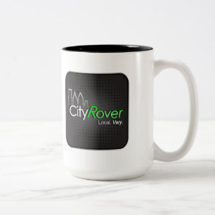 CityRover Kaffee-Tasse Zweifarbige Tasse