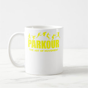 Cityscape Explorer Bekleidung Parkour Kleidung Kaffeetasse