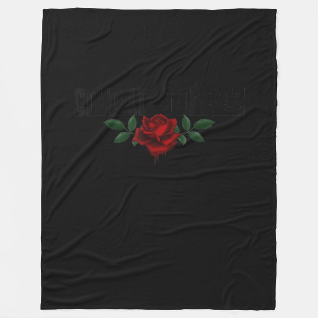 ciudad juárez chihuahua mexico Rose Erbe Fleecedecke (Vorderseite)