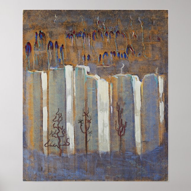 Ciurlionis - Winter III 1907 Poster (Vorne)