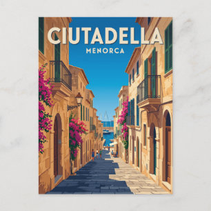 Ciutadella Altstadt Spanien Postkarte