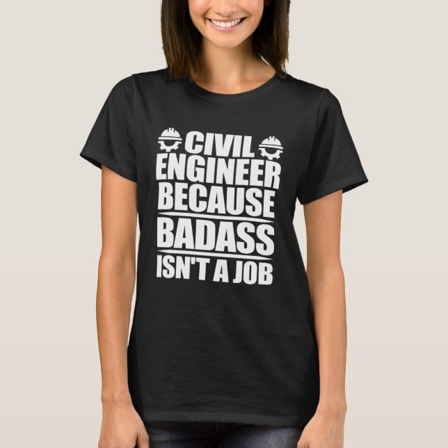 Civil Engineer Engineering Board Exam Passer T-Shirt (Vorderseite)