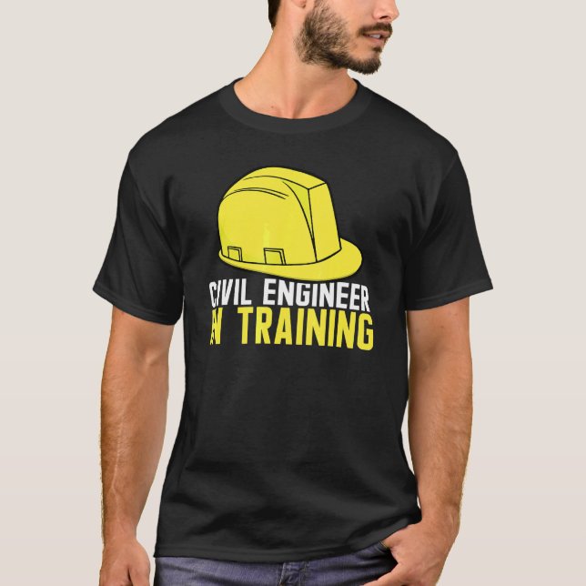 Civil Engineer in Training Civil Engineer Dad T-Shirt (Vorderseite)