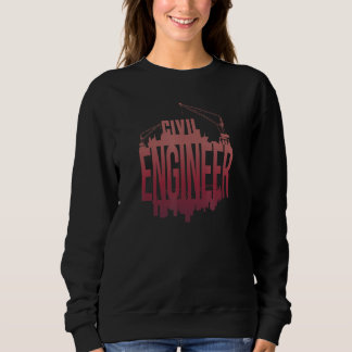 Civil Engineer Math Student Sweatshirt