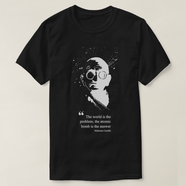 Civilization Gandhi White  T-Shirt (Design vorne)