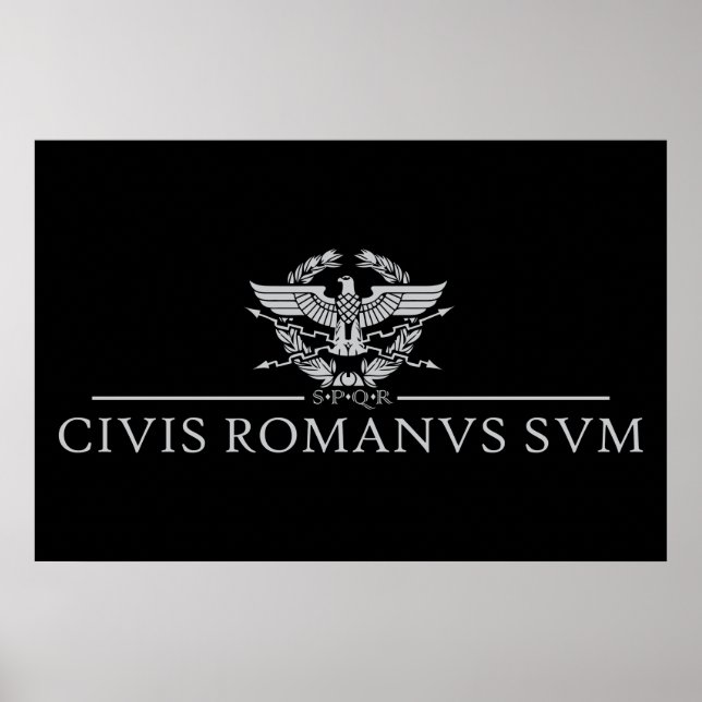 Civis Romanus Sum (CIVIS ROMANVS SVM) Poster (Vorne)
