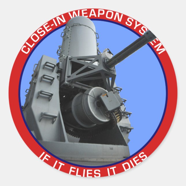 CIWS.png Runder Aufkleber (Vorderseite)