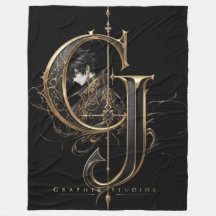 CJ Graphic Studios Signature Fleece-Decke