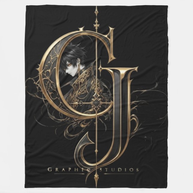 CJ Graphic Studios Signature Fleece-Decke Fleecedecke (Vorderseite)